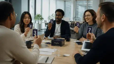 Pourquoi le poker planning agile améliore la précision des estimations